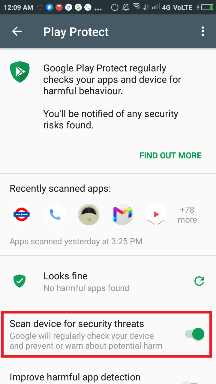 google play protect BRT MULTISOFT